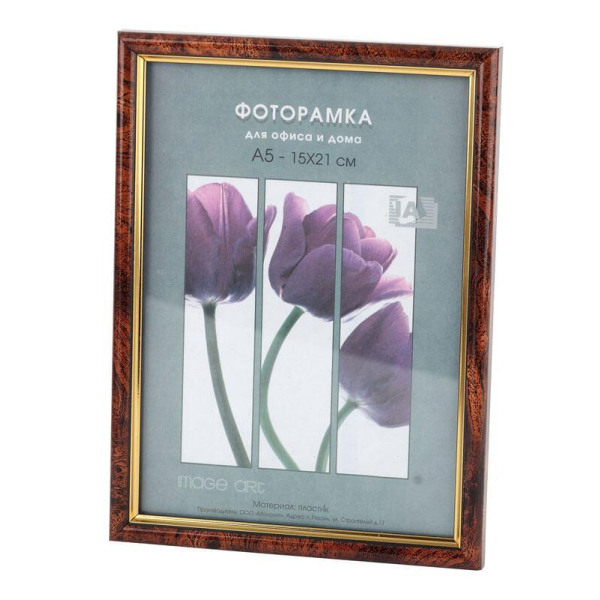 Фоторамка Interior Office 582 10*15 темный орех (50/1800) Б0030692