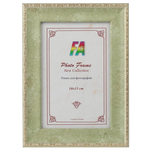Фоторамка FA пластик Пастель салатовый 10x15 (40/960) Б0021245