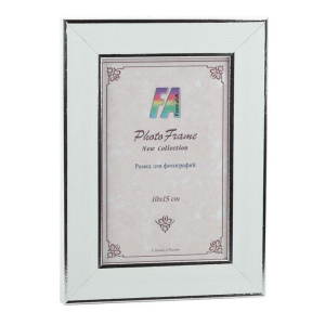 Фоторамка FA Пластик Галереябелое серебро 15х21 (40/960) Б0039847
