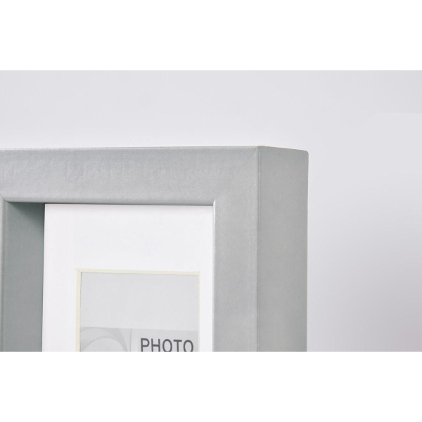 Фоторамка Innova PI09926 Ф/рамка 15*20cm Block frame под фото 10*15 см, серый, МДФ (4/720) Б0046306