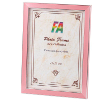 Фоторамка FA Пластик Акварель розовый 10х15 (50/1050) Б0039838