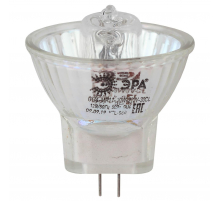 Лампа галогенная ЭРА GU4 50W 3000K прозрачная GU4-MR11-50W-12V-30CL Б0044749