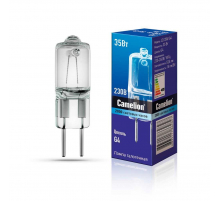 Лампа галогенная Camelion JD 35W G4 3000K 10406