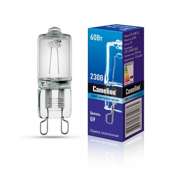Лампа галогенная Camelion G9 60W CL 3000K 5555 Лампа галогенная Camelion G9 60W CL 3000K 5555