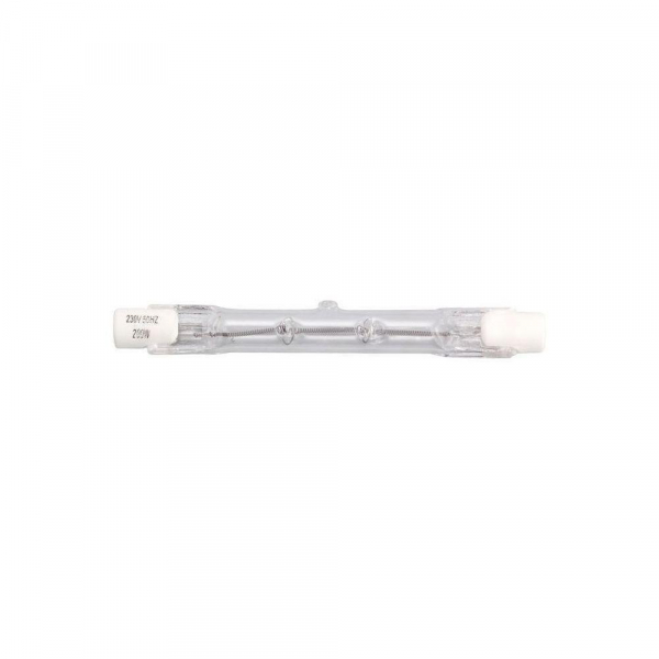 Лампа галогенная Jazzway R7s 200W прозрачная 3322489