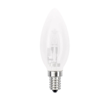 Лампа галогенная Uniel E14 42W матовая HCL-42/FR/E14 candle 01088