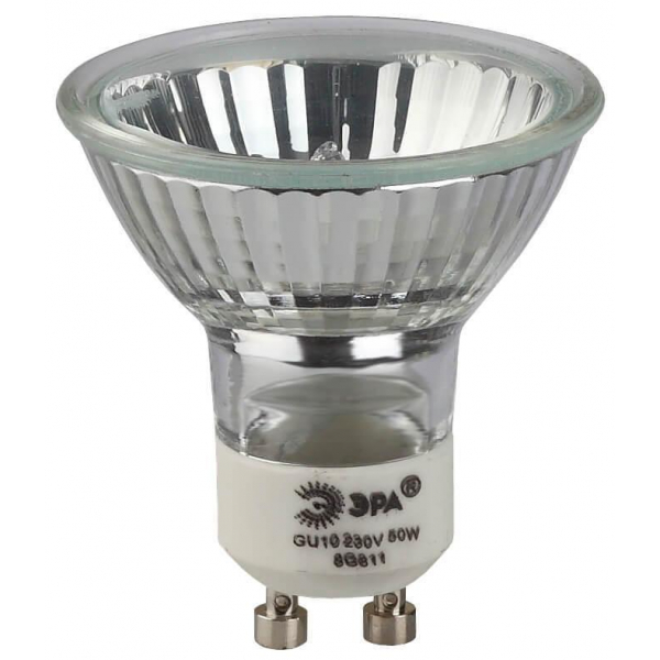 Лампа галогенная ЭРА GU10 35W 2700K прозрачная GU10-JCDR (MR16) -35W-230V C0027385 Лампа галогенная ЭРА GU10 35W 2700K прозрачная GU10-JCDR (MR16) -35W-230V C0027385