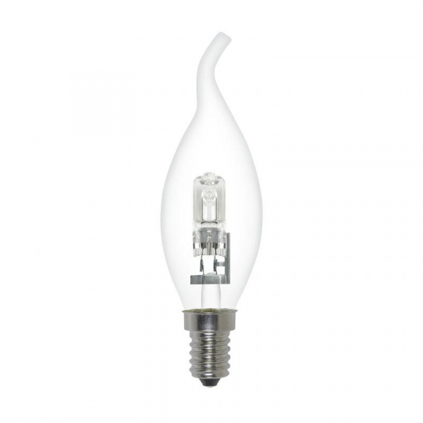 Лампа галогенная Uniel E14 60W прозрачная HCL-60/CL/E14 flame 01080 Лампа галогенная Uniel E14 60W прозрачная HCL-60/CL/E14 flame 01080