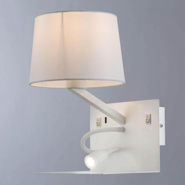 Бра Arte Lamp Ibis A1056AP-2WH Бра Arte Lamp Ibis A1056AP-2WH