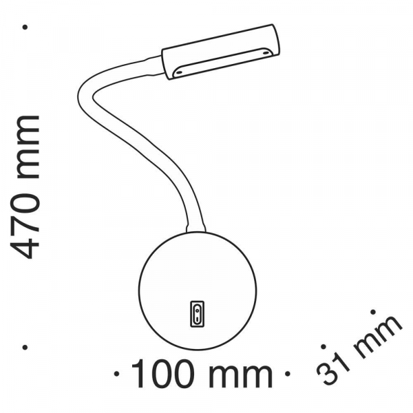 Бра Maytoni Stem C035WL-L3W3K Бра Maytoni Stem C035WL-L3W3K