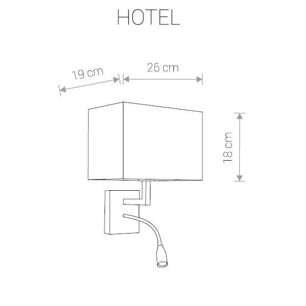 Бра Nowodvorski Hotel 9302 Бра Nowodvorski Hotel 9302