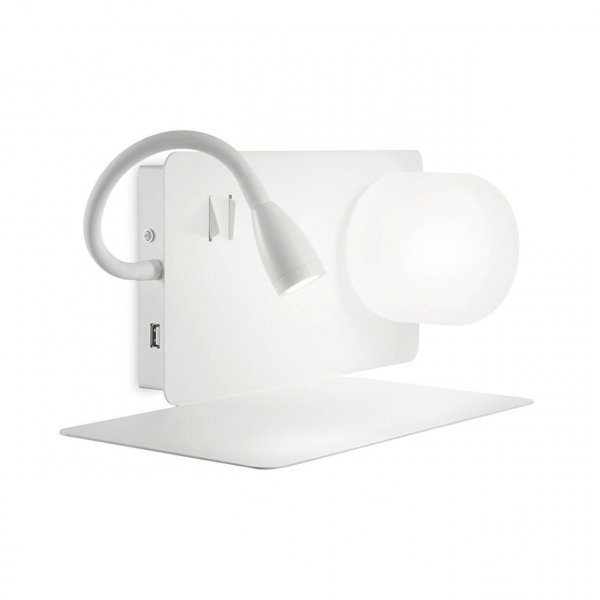 Бра Ideal Lux Book-1 Ap Bianco 174792 Бра Ideal Lux Book-1 Ap Bianco 174792