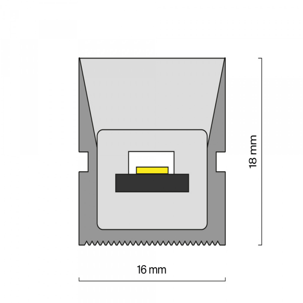 Гибкий неон Led Strip 5м 432046