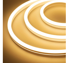 Гибкий неон Arlight 9,6W/m 140LED/m 2835SMD теплый белый 5M Moonlight-Side-A140-12x24mm 24V Warm3000 038602