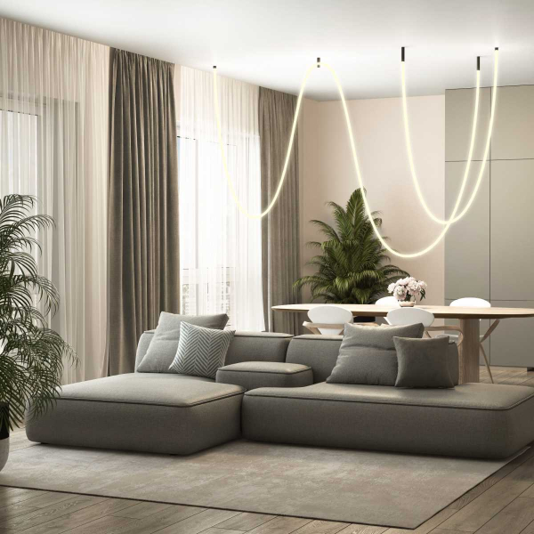 Гибкий неон Elektrostandard 12W/m 336LED/m 2835SMD теплый белый 3M a065972