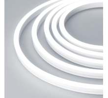 Гибкий неон Arlight 9,6W/m 140LED/m 2835SMD холодный белый 5M Moonlight-Side-A140-12x17mm 24V White6000 027941(1)