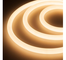 Гибкий неон Arlight 14,4W/m 336LED/m 2835SMD теплый белый 5M Moonlight-Top-A336-D18mm 24V Warm3000 360deg 038754