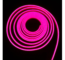 Гибкий неон Uniel 9W/m 120LED/m 2835SMD фиолетовый 5M ULS-N01-2835-120LED/m-6mm-IP67-DC12V-9W/m-5M-Purple UL-00009089