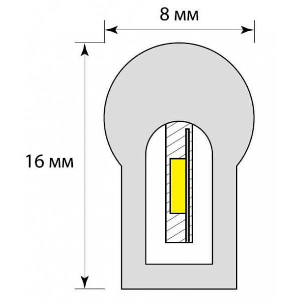 Гибкий неон Uniel 8W/m 120LED/m 2835SMD розовый 50M ULS-N21-2835-120LED/m-8mm-IP67-220V-8W/m-50M-Pink UL-00003768 Гибкий неон Uniel 8W/m 120LED/m 2835SMD розовый 50M ULS-N21-2835-120LED/m-8mm-IP67-220V-8W/m-50M-Pink UL-00003768