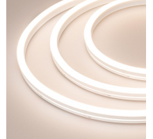 Гибкий неон Arlight 12W/m 140LED/m 3528SMD теплый белый/белый 5M ARL-Moonlight-1712-Side 24V White-Mix 029801