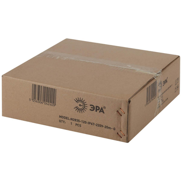 Гибкий неон ЭРА 2835SMD зеленый 20M N2835-120-IP67-220V-20m-G Б0043076 Гибкий неон ЭРА 2835SMD зеленый 20M N2835-120-IP67-220V-20m-G Б0043076