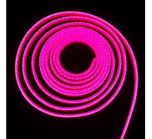 Гибкий неон Uniel 9W/m 120LED/m 2835SMD фиолетовый 5M ULS-N01-2835-120LED/m-6mm-IP67-DC12V-9W/m-5M-Purple UL-00009089