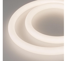 Гибкий неон Arligh 12,5W/m 336LED/m 2835SMD дневной белый 20M MOONLIGHT-TOP-A336-D25mm 48V Day4000 360deg 039439