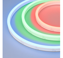 Гибкий неон Arlight 14,4W/m 192LED/m 4040SMD разноцветный/дневной белый 5M ARL-Moonlight-1712-Side 24V RGB-Day 029804