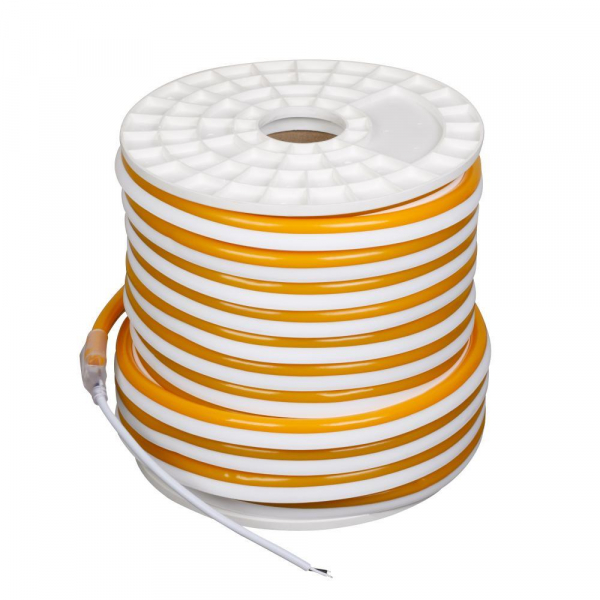 Гибкий неон Arlight 8W/m 108LED/m 2835SMD желтый 50M ARL-Neon-2615YH-Side 24V Yellow 030870 Гибкий неон Arlight 8W/m 108LED/m 2835SMD желтый 50M ARL-Neon-2615YH-Side 24V Yellow 030870
