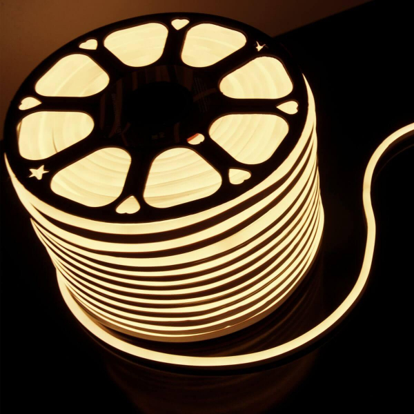 Гибкий неон Elektrostandard 9,6W/m 120LED/m 2835SMD теплый белый 50M a052995 Гибкий неон Elektrostandard 9,6W/m 120LED/m 2835SMD теплый белый 50M a052995