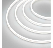 Гибкий неон Arlight 7,2W/m 168Led/m 2835SMD холодный белый 5M Moonlight-Side-A168-4x10mm 24V White6000 040993