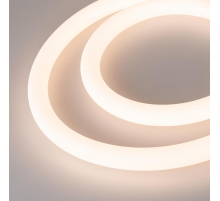 Гибкий неон Arligh 14,4W/m 768LED/m 2216SMD теплый 5M MOONLIGHT-TOP-M768-D25mm 24V White-MIX 360deg 037565