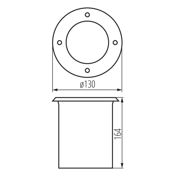 Грунтовый светильник Kanlux BERG AD-7O 36430 Грунтовый светильник Kanlux BERG AD-7O 36430