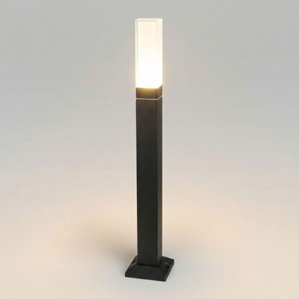 Ландшафтный светодиодный светильник Elektrostandarda 1537 TECHNO LED 3000K чёрный a072069