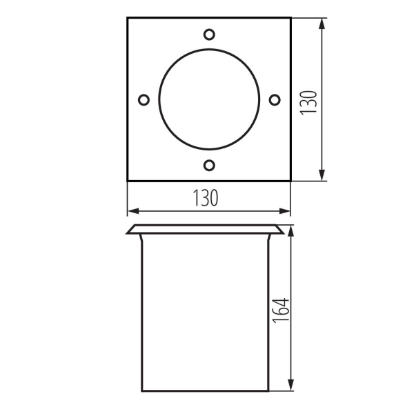 Грунтовый светильник Kanlux BERG AD-7L 36431 Грунтовый светильник Kanlux BERG AD-7L 36431
