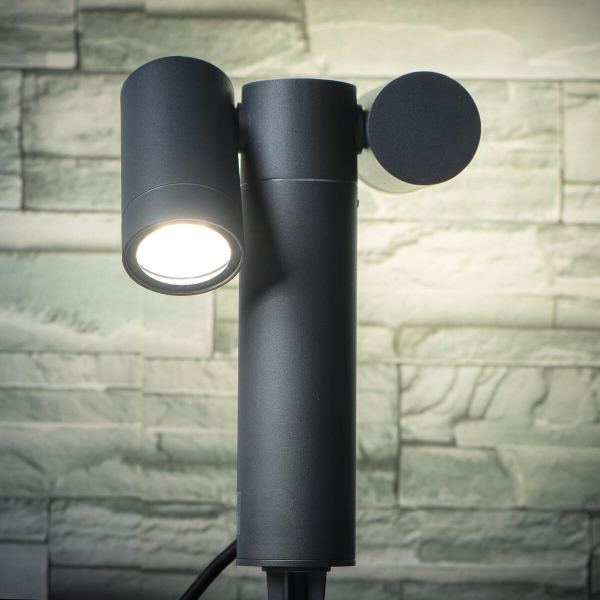 Грунтовый светильник Kanlux USTI SP 2X7 GR 36560 Грунтовый светильник Kanlux USTI SP 2X7 GR 36560