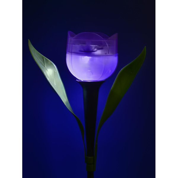 Светильник на солнечных батареях Uniel Promo USL-C-453/PT305 Purple Tulip UL-00004278