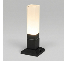 Ландшафтный светодиодный светильник Elektrostandarda 1536 TECHNO LED 3000K чёрный 072068