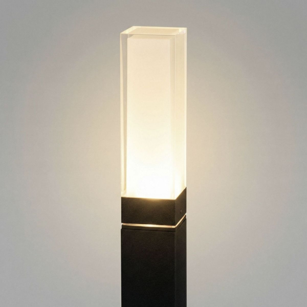 Ландшафтный светодиодный светильник Elektrostandarda 1537 TECHNO LED 3000K чёрный a072069