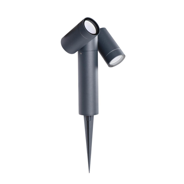 Грунтовый светильник Kanlux USTI SP 2X7 GR 36560 Грунтовый светильник Kanlux USTI SP 2X7 GR 36560