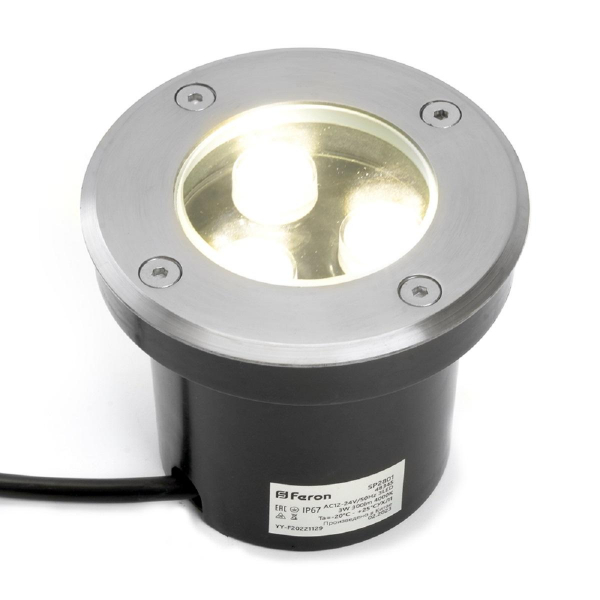 Грунтовый светодиодный светильник Feron SP2801 48345 Грунтовый светодиодный светильник Feron SP2801 48345