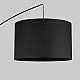Торшер TK Lighting 5485 Moby Black