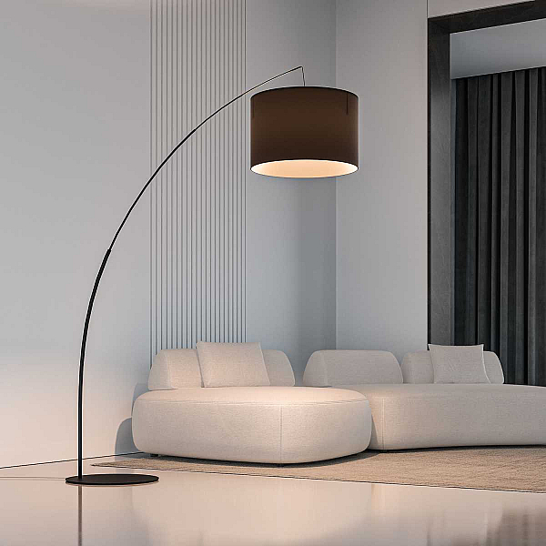 Торшер TK Lighting 5485 Moby Black