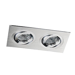 Встраиваемый светильник Italline SAG203-4 silver/silver