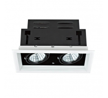 Встраиваемый светодиодный светильник Lucia Tucci Opzione 536.2-5W*2-WT/BK