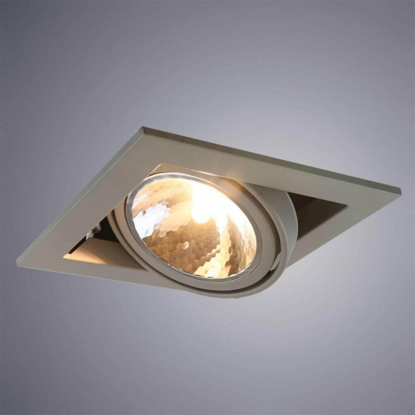 Встраиваемый светильник Arte Lamp Cardani Semplice A5949PL-1GY Встраиваемый светильник Arte Lamp Cardani Semplice A5949PL-1GY