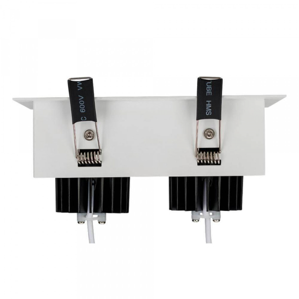 Встраиваемый светодиодный светильник Arlight CL-Kardan-S180x102-2x9W Day 024129 Встраиваемый светодиодный светильник Arlight CL-Kardan-S180x102-2x9W Day 024129