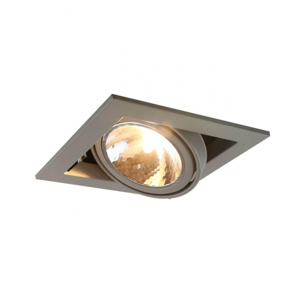 Встраиваемый светильник Arte Lamp Cardani Semplice A5949PL-1GY Встраиваемый светильник Arte Lamp Cardani Semplice A5949PL-1GY