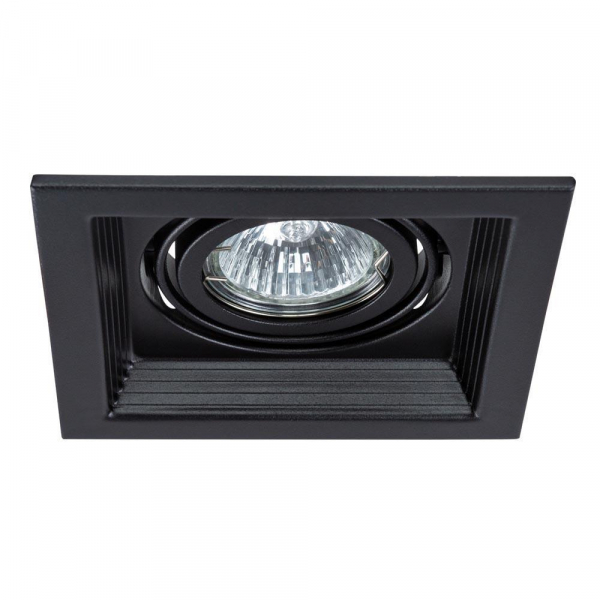 Встраиваемый светильник Arte Lamp Canis A6661PL-1BK Встраиваемый светильник Arte Lamp Canis A6661PL-1BK