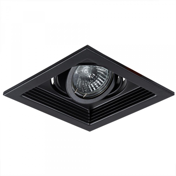 Встраиваемый светильник Arte Lamp Canis A6661PL-1BK Встраиваемый светильник Arte Lamp Canis A6661PL-1BK